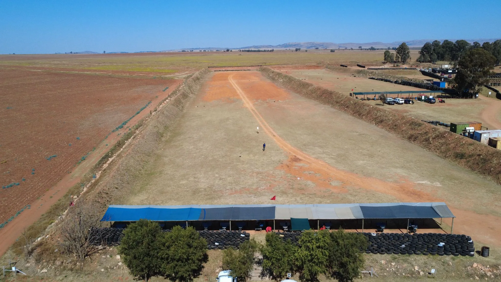 300 metre rifle range at Rooikraal Shooting Range